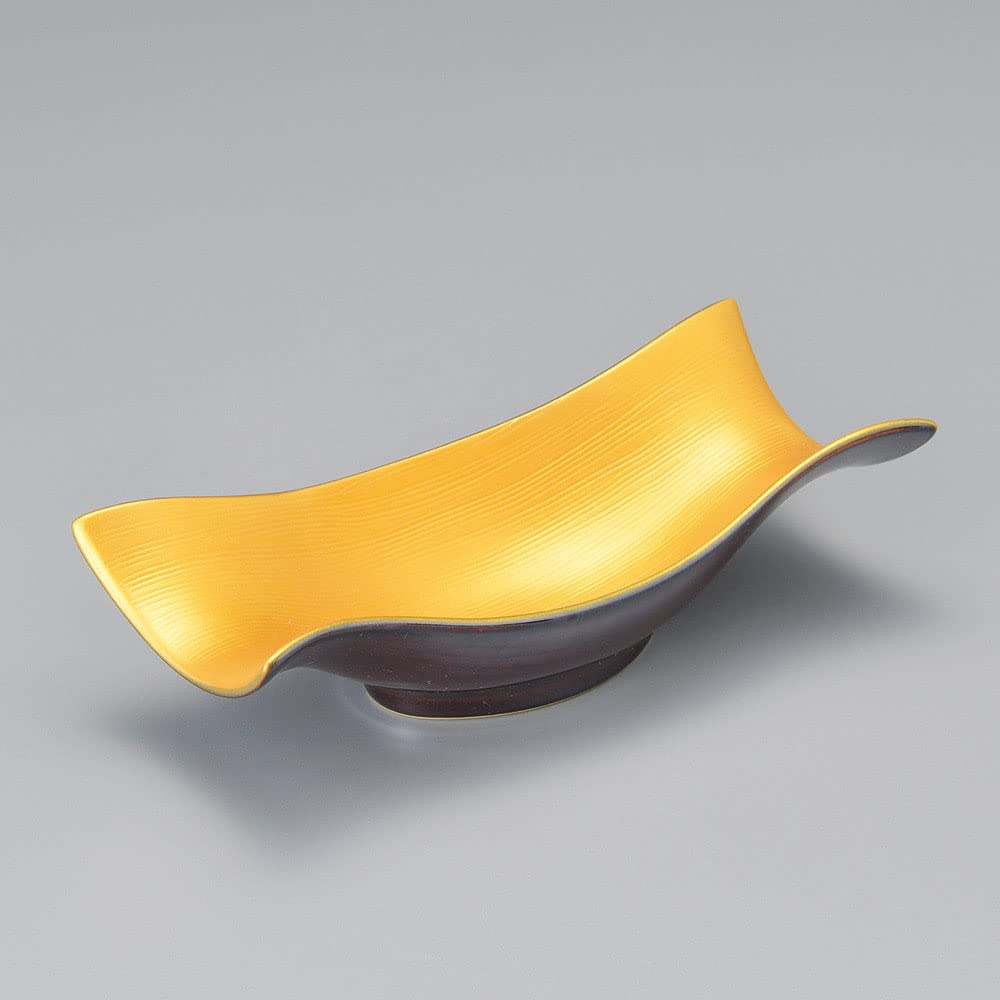 

Yamashita Crafts (Yamasita craft) Ame glaze 7-inch narrow bowl 49-10-286