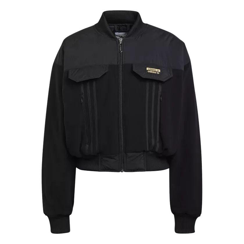 

Adidas Originals Minimalist Fashion Sports Casual Jacket Women Jackets Black GN4244 L