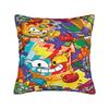 SuperThings Cartoon Square Pillow Cases  Kazoom Power Kindergarten Cushion Covers Awesome Decorative Pillowcase for Sofa cm