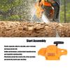 Universal Chainsaw Pull Starter Plastic Recoil Pull Starter for Mcculloch 335 338 435 440 for Partner 350 351 for Poulan 3314