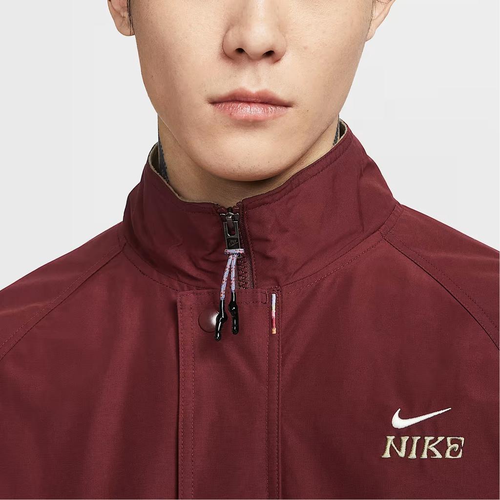 Nike Club FW25 Year Of The Horse Limited Edition Loose Fit Stand Collar Zip Fleece Woven Long Sleeve Jacket Men Jackets IQ3705613