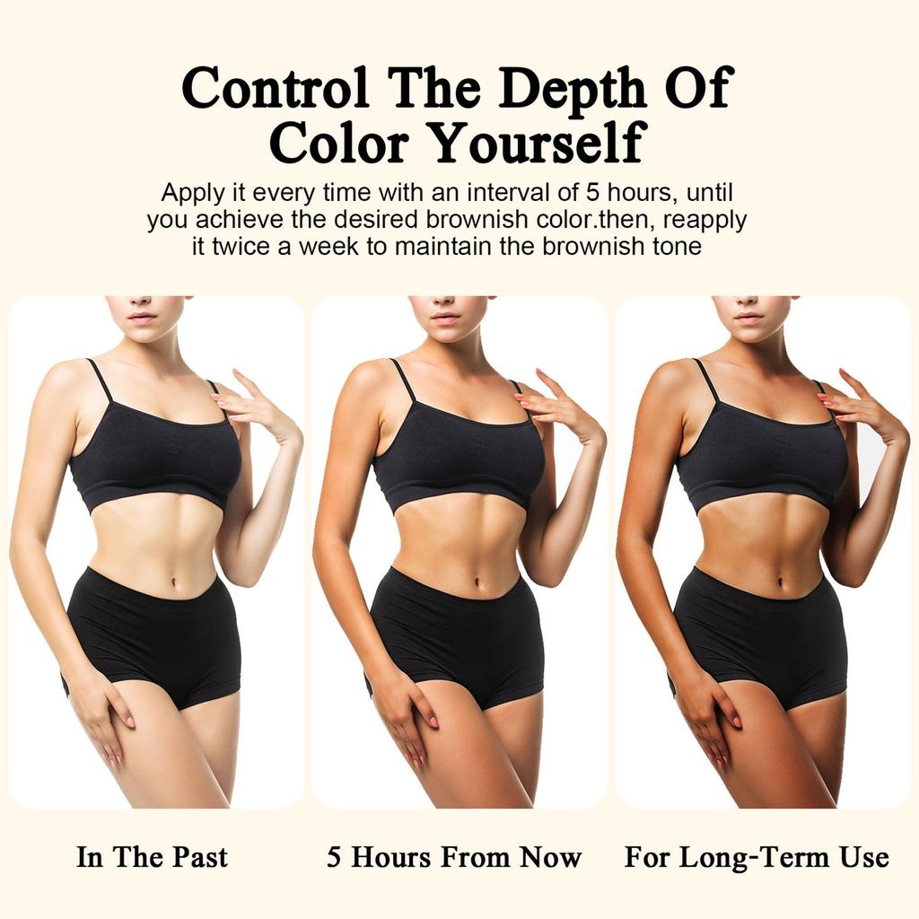 Tanning Gel,Intensive Tanning Gel, Tanning Gel For Tanning Bed Lasting Waterproof For An Amazing Tan For Body And Face  80g