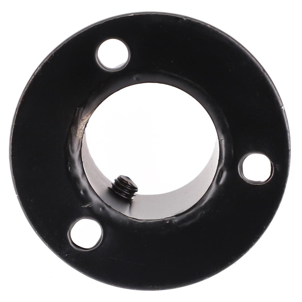 Wardrobe Rail Supports 2pc Anti-rust Black Bracket