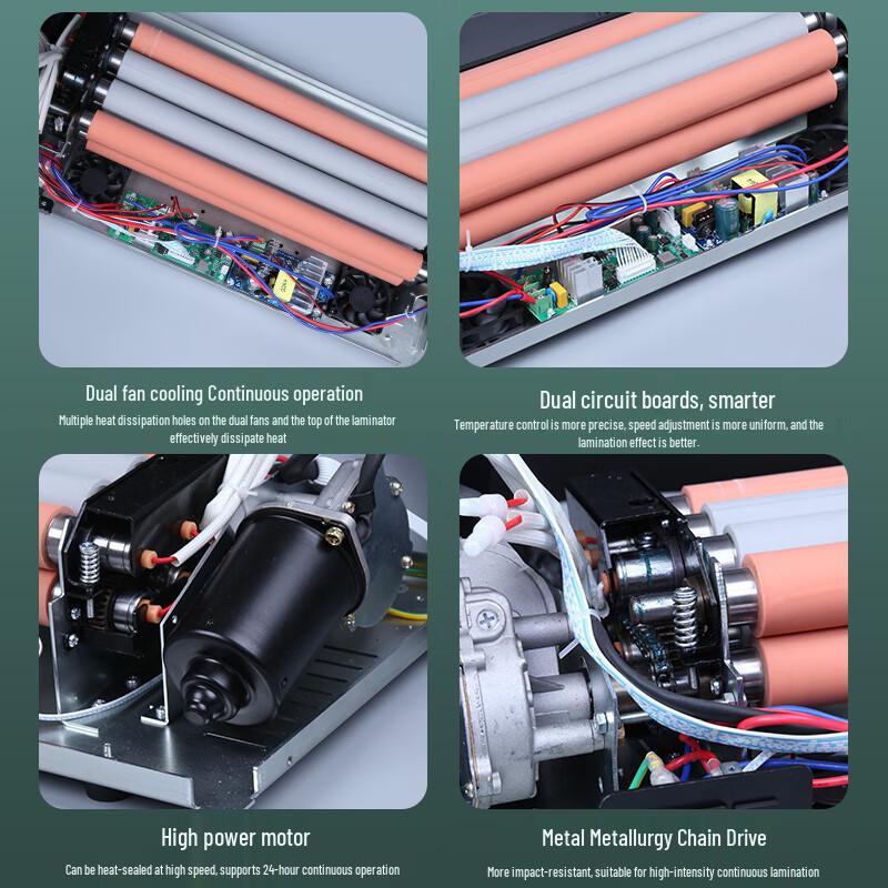 Thor A3 8-Roller Laminator CN plug (adapter included)