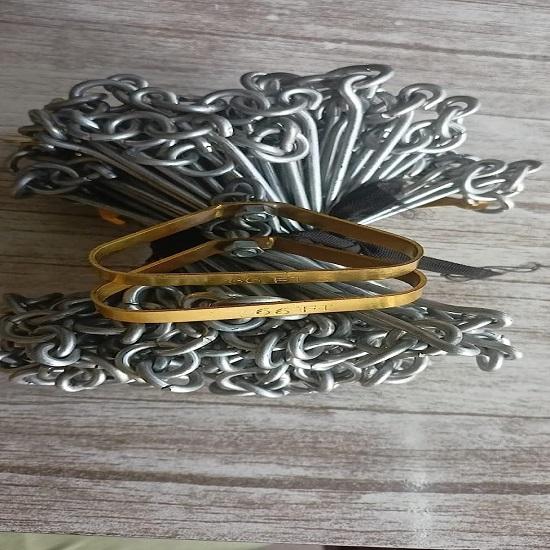 SURVEY CHAIN GI WIRE 66 FEET WITH brass tag  10 ARROW FREE
