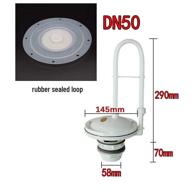 Automatic Toilet Water Tank Silicone Flush Valve