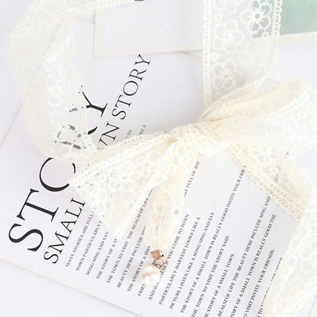 Centuri Dulci Decorative cu Dantelă pentru Talie, cu Pandantiv Perlă, Accesorii Vestimentare, Lanț pentru Talie Elegant pentru Femei