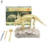 Dinosaur Fossil Skeleton Excavation Dig Up Kit DIY Assembly Educational Kids Toy
