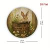 Vintage Rabbit Metal Wall Art, Home Decor Joom