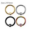 4Pcs Stainless steel piercing accessories - eyebrow piercings, lip piercings, body piercing accessories