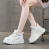 Thick-soled High-top Super-fire Little White Shoes Women's Autumn and Winter New Autumn Versatile Women's Shoes Popular Casual Trendy Shoes