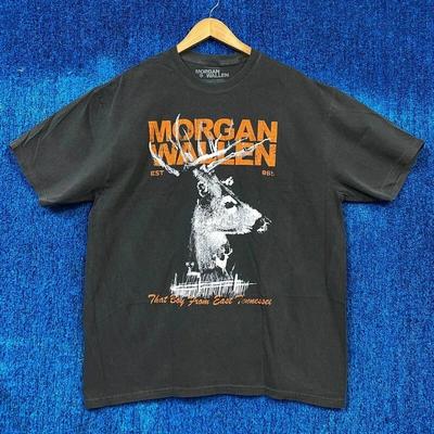 Morgan Wallen Rare Design Black Short Sleeve Unisex T Shirt Vtg Reprint
