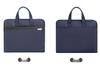 Handheld Waterproof Document Bag with Zipper - Large Capacity Office & Conference Bag for Computers & Documents