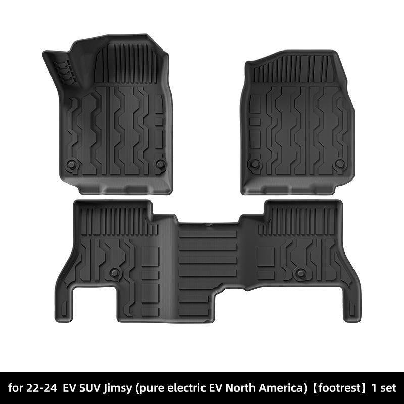 Eco-friendly TPE Floor Mats for 2022-2024 HUMMER Pickup GMC Hummer