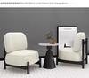 Luxury Minimalist Designer Single Sofa Chair for Living Room or Balcony