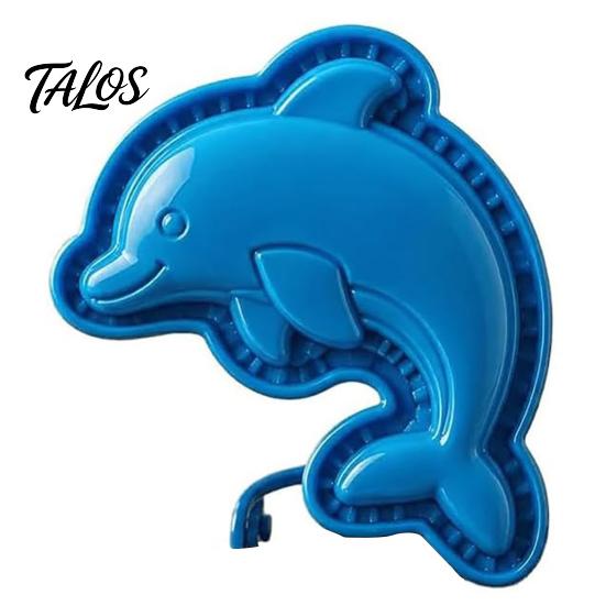 Decorative Biscuit Molds for Snacks Marine Animal Mini Pie Mold, Durable Non-stick Reusable Dough Cutter, Easy Operation Meat Maker Hand Press