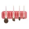 New Soft Silicone Brush Drying Rack Solid Color Suction Cup Cosmetic Tools Wall Mounted Makeup Brush Holder for Beauty Station