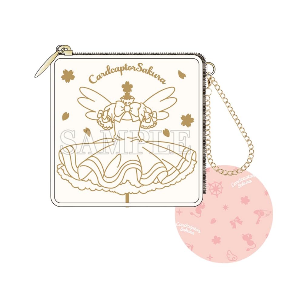 Tees Factory КАРДОКАПТОР САКУРА Квадратная косметичка Карта Клоу H100 x W100 x D20мм CS-5581511CW