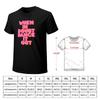 When In Doubt Dance It Out! Typography Artwork T-Shirt Baggy Shirts Tees Cute Clothes Summer Tops Black T Shirts For Men