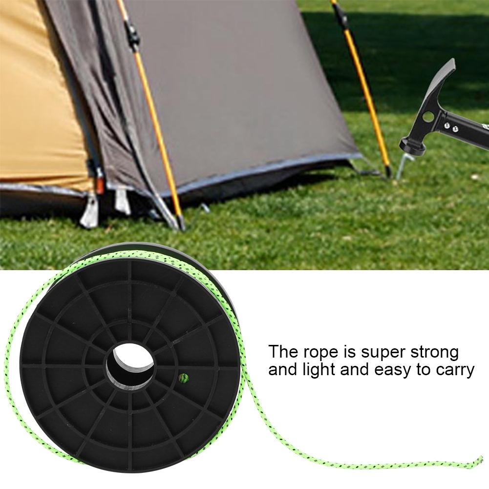 

High Density 2.5mm Multi Functional Camping Tent Reflective Windproof Safety Rope
