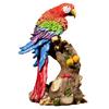 Resin Handicrafts Simulation Animal Sculpture Colorful Parrot Ornaments Macaw Bird Statue Decorative Figurines Home Decoration
