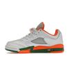 Air Jordan 5 Retro Low GS Hurricanes Kids Sneakers Grey Football-Grey Brilliant-Orange FQ1293-018