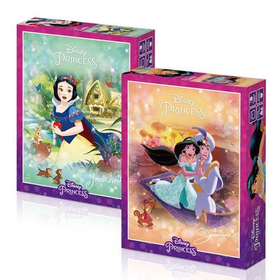 Leksaker & Pussel Disney Prinsessor Pussel Snövit D-A150-027 + Jasmine D-A150-028 set, blandade färger, 150 bitar