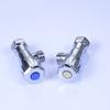 Water Flows Control Valves 1/2inch Turn Angle Stop Valves Hot/Cold Water Stop Valves for Heating & Plumbing System