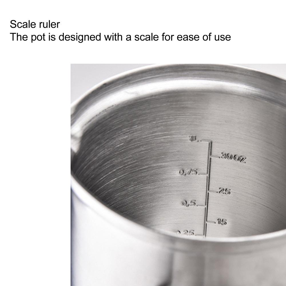 Stainless Steel Portable Camping Stove With Mesh Pouch Camping Pot Set  Outdoor Cooking