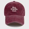 Executive Classic Stone Washed Ball Cap - Burgundy