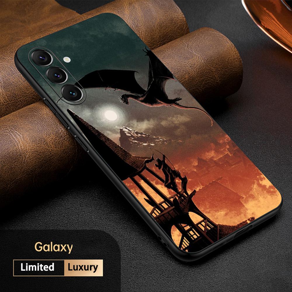 

Lord R-rings Rohir-rim cool poster Phone Case For Samsung Galaxy S26 S25 S24 S23 S22 S21 Plus Ultra Note20 Soft Black Galaxy S20