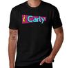 Herren Baumwoll-T-Shirt iCarly Grafikdruck Lässiges Kurzarm-T-Shirt für den täglichen Gebrauch