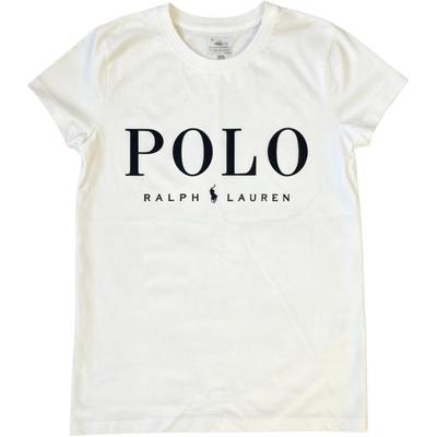 Polo SS26 Besticktes Pony Buchstaben Polo Rundhals Kurzarm T-Shirt Damen Oberteile 211708520-002