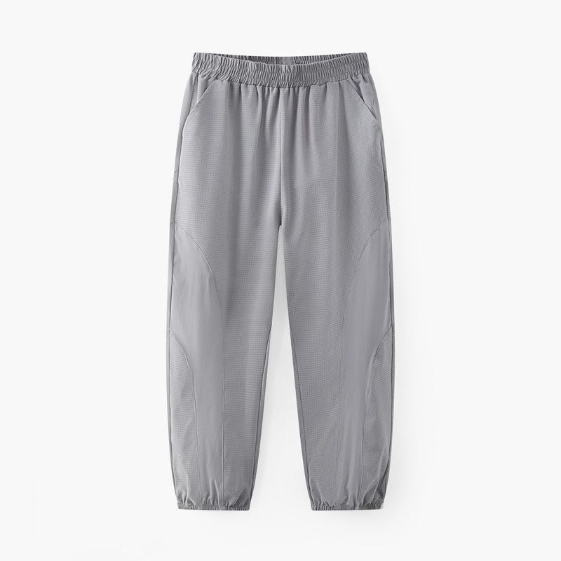 Mqd Children s Clothing Boys  Lightweight Anti-Mosquito Pants Summer New Style Kidsren s Loose Sports Pants Casual Pants Medium Gray 120