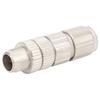 M12 Industrial Connector Wiring Parts X‑Coding 8‑Core 8PIN Male Header All Metal