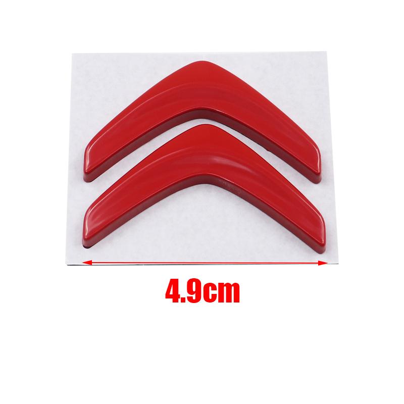 

1pcs Hot sale Citroen 3D metal steer wheel emblem Sticker Car Steering Wheel Sticker Car Interior Emblem Car Accessories steer wheel emblem
