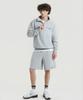 Delma Wellness Club Sweat Quarter Zip-Up - Gray
