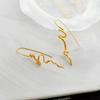 able abstract three-dimensional design earrings temperament female earrings hanging jewelry accessories gifts