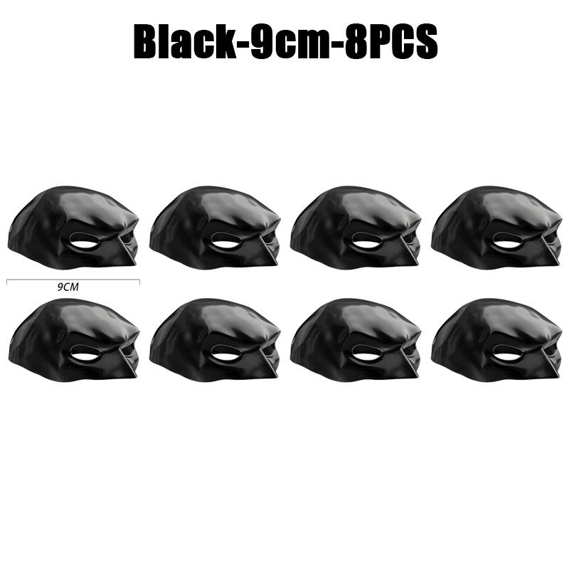 Fledermaus Katze Rächer Maske Schwarz Matt Fledermaus Maske Superheld Haustierspielzeug Katze Fledermaus Haustier Mann Maske für Katze und Hunde Gruseliges Make-up Party Spielzeug