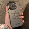 Smiling Face Electroplate Silver IMD For iPhone 15 14 Max Plus 11 12 13 Pro 16 Shockproof Back Cover Case Funda