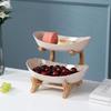 Excellent Fruit Serving Bowl Elegant Sturdy Fruit Serving Bowl Shelves Display Stand Luxury   for Dining Table