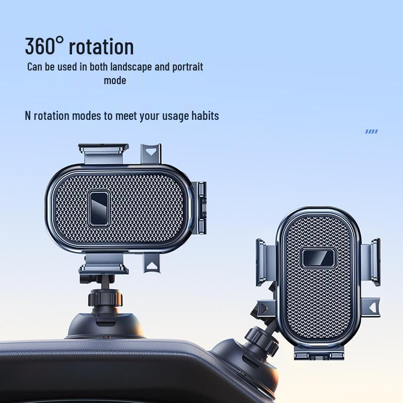 Adjustable Suction Cup Car Phone Holder for Console or Windshield