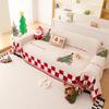 Christmas Festival Decoration Chenille Sofa Cover,All Seasons Blanket Sofa Towel,Living Room Sofa Cover,Anti-cat Scratch Cover