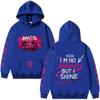 2026  Angel Dust Hoodie HazbinHotel Harajuku Anime Pullovers Demoncore Unisex Streetwear Cute Edgy Imp Gift for Fan Streetwear Clothes