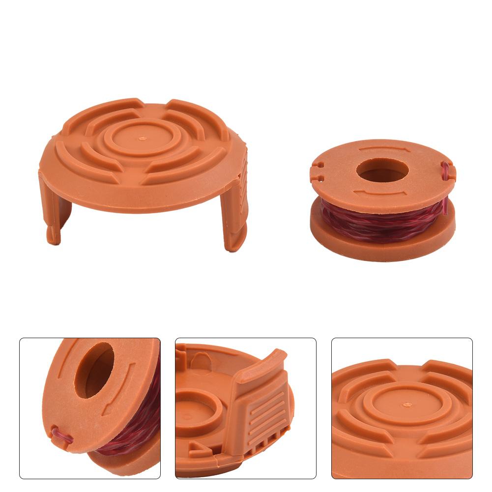For McGregor 18v Cordless Trimmer Spool & Line Tool Coil Replacement Automatic Cord Supply System Fits QT486 Model