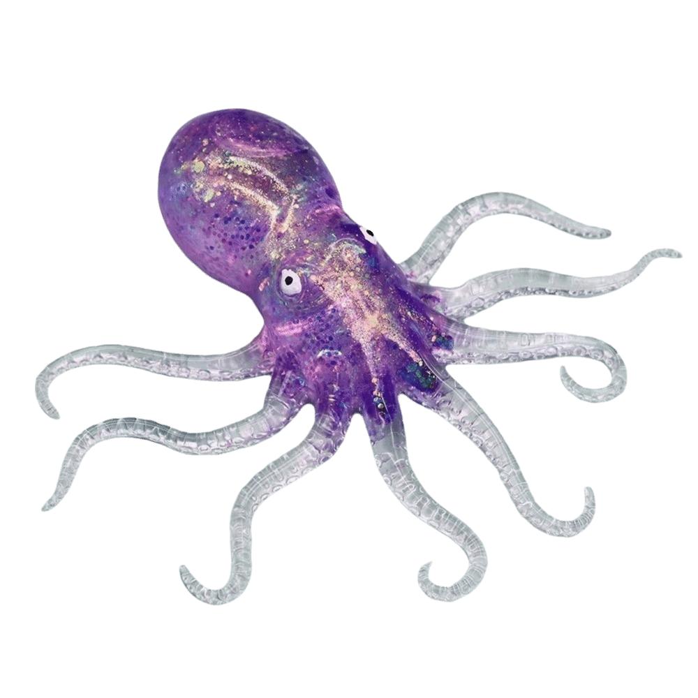 Vibrant Colors Octopus Squeeze Toy Slow Rebound Octopus Squishy Toy  Anxiety Relief