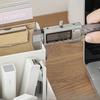 Simple Desktop Stationery Storage Box Desk Organizer Office Table Storage Box Plastic Compartment Notebook Pen Holders Organizer