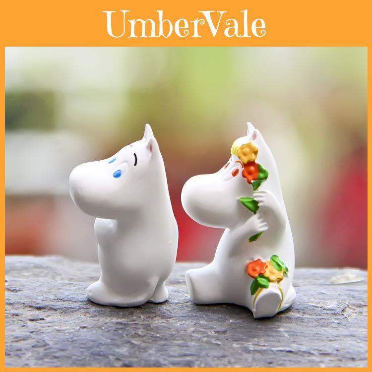 Resin Moomin Garden Figurines Hippo With Creative Craftsmanship For Promotional And Festive Gifts