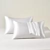 2pcs Satin Pillowcase for Skin and Hair, Satin Pillow Cases Set of 2 Soft Breathable Smooth Cooling Pillow Covers for Sleeping