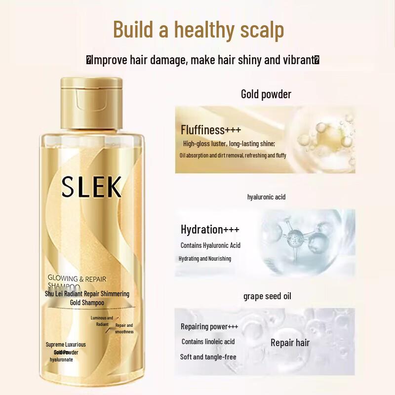 Slek Shimmer Repair & Brightening Shampoo